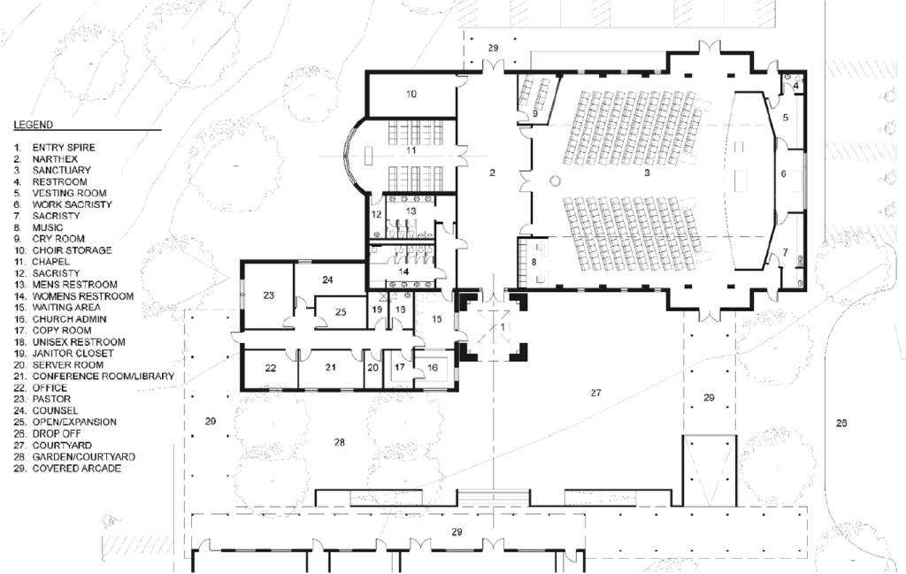 floorplan – Catalina Lutheran Church